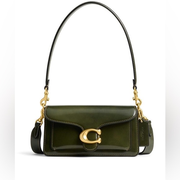 New! MINT CONDITION COACH Tabby Shoulder Bag 20 Spazzolato leather - Picture 11 of 12